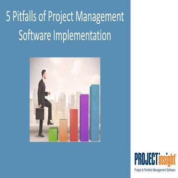 5 Pitfalls of Project Management Software Implementation 