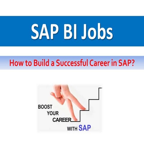 5 Points to Build a Successful Career as SAP Consultant 