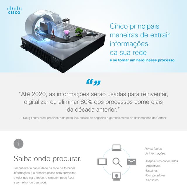 5 principais maneiras de extrair informações da sua rede