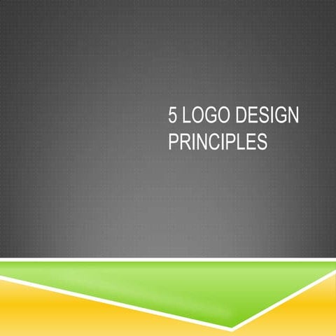 5 principles of design