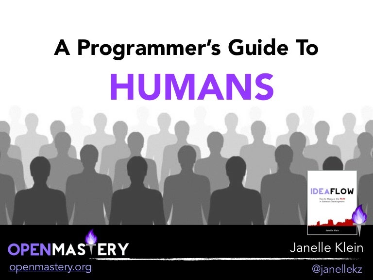A Programmer's Guide to Humans