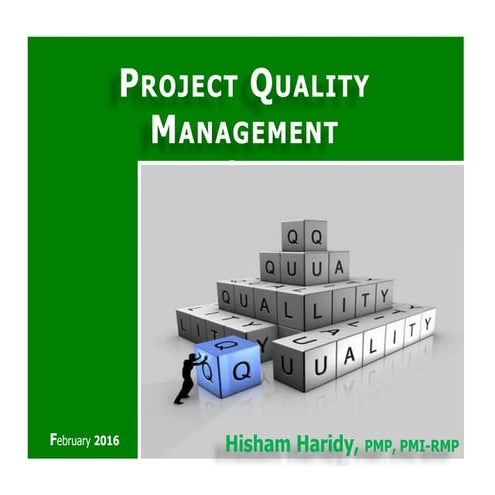 PMP_Project Quality Management