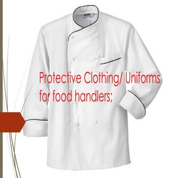 Protective Clothing and Uniform Standards for Food Handlers in Kitchens ...