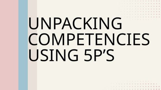 UNPACKING OF MELCs.pptx | Education