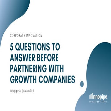 5 questions to answer before partnering with growth companies
