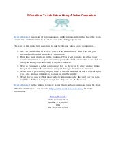 5 Questions To Ask Before Hiring A Sober Companion