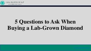 Buy Lab Created Diamonds