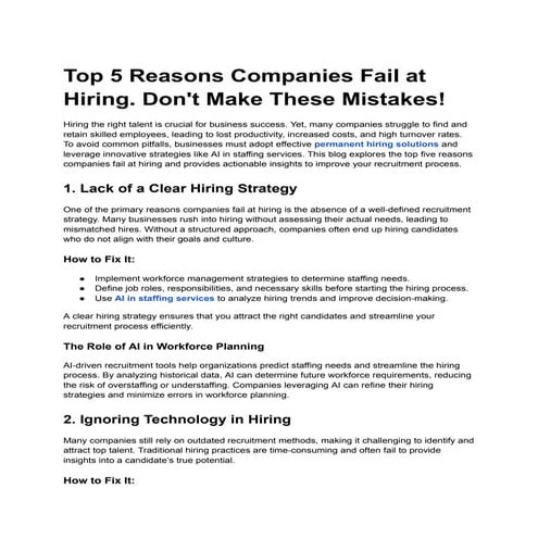 5 Reasons Companies Fail at Hiring. Don't Make These Mistakes!.pdf