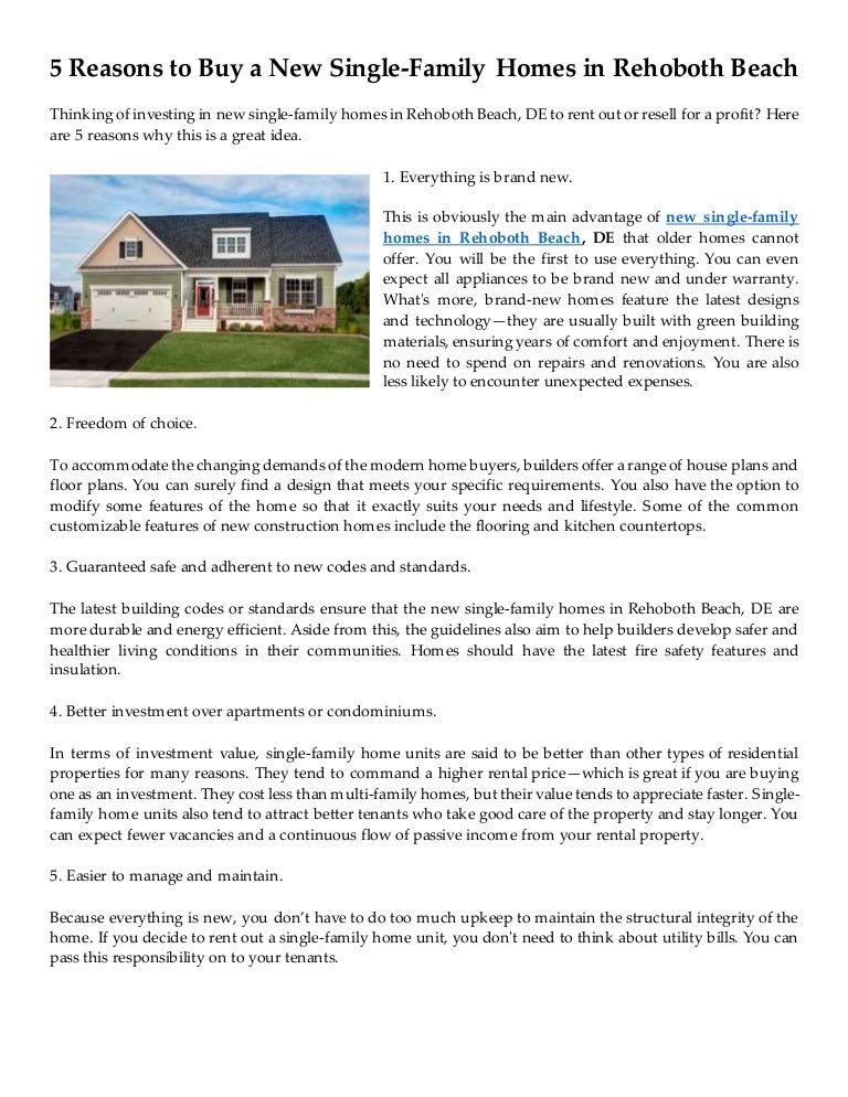 is it better to buy new construction homes
