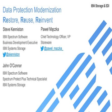 5 reasons to modernize your backup infrastructure backup and beyond