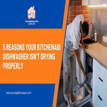 5 Reasons Your KitchenAid Dishwasher Isn’t Drying Properly | PDF