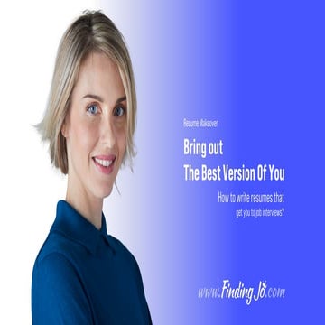 How to write resumes that get you to job Interviews |  Advanced resume writin...