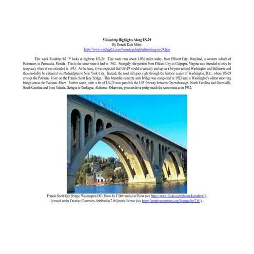 5 Roadtrip Highlights Along US-29