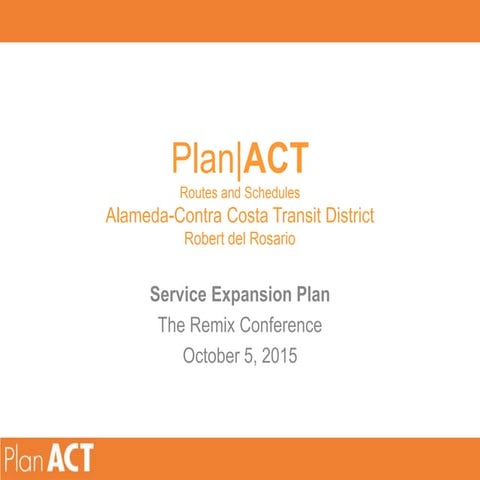 Remix Conference 2015—Robert del Rosario, "Shaking Up Service and Standardizi...