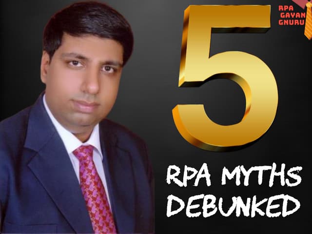5 Rpa Myths Debunked