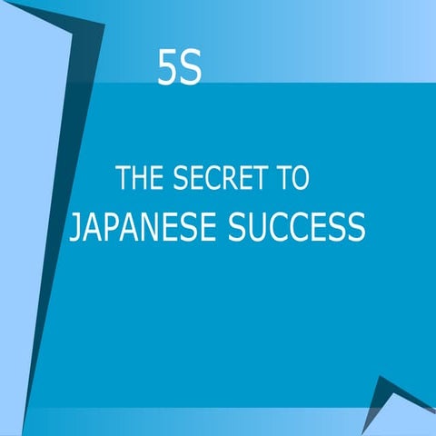 5 s concept | PPT
