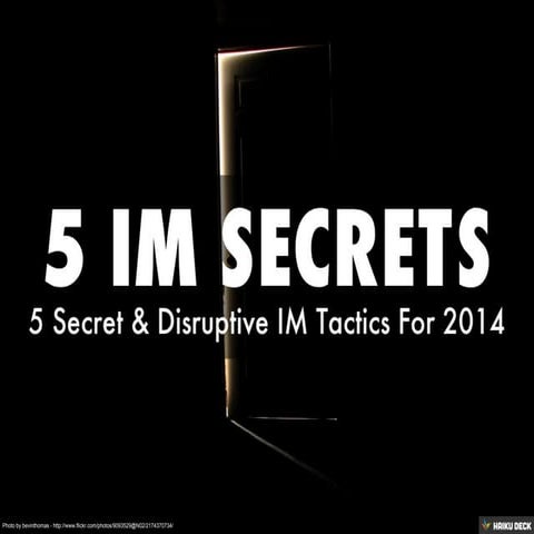 5 secrets