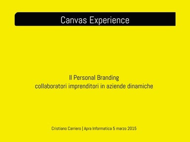 L'alleanza personal branding