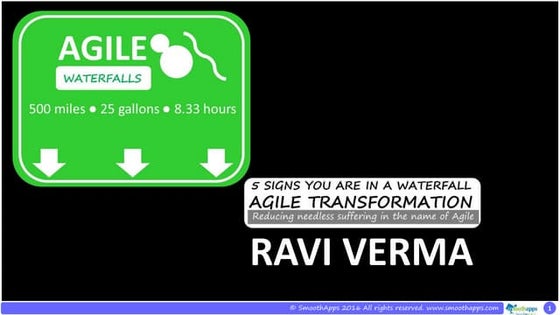 5 Signs You Are In A Waterfall Agile Transformation