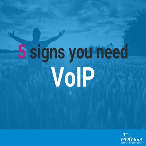 5 signs you need VoIP