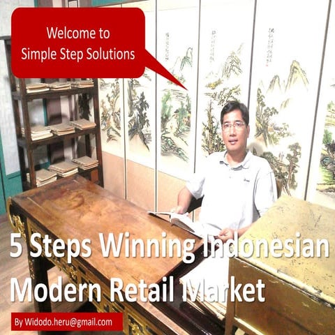 5 simple steps winning Indonesian modern market