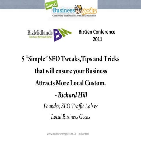 5 Simple Local SEO Tips & Tricks