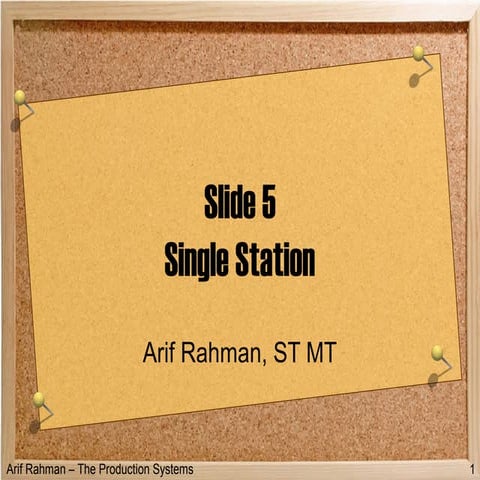 05 single station