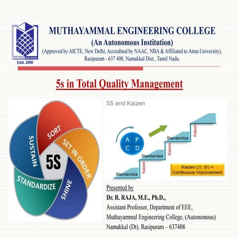 5s in Total Quality Management