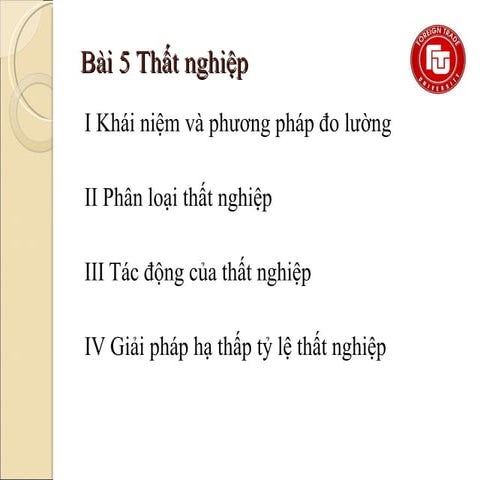 Thất nghiệp