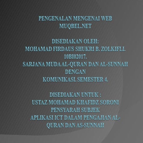 5 slide web muqbel.net