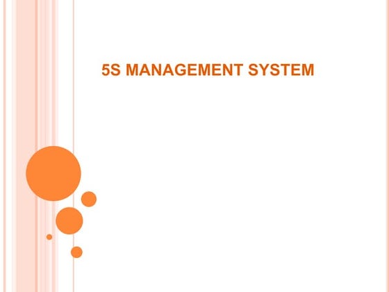 Implementation of 5S in laboratory | PPTX