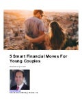 5 Smart Financial Moves for Young Couples 