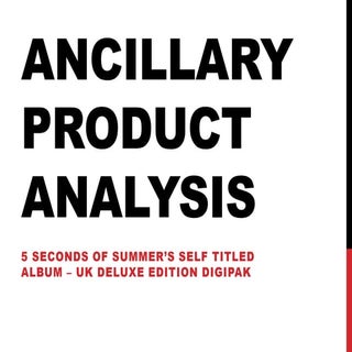 5 Seconds of Summer digipak analysis