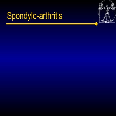 5spondyloarthropaties Seronegative Arthritis