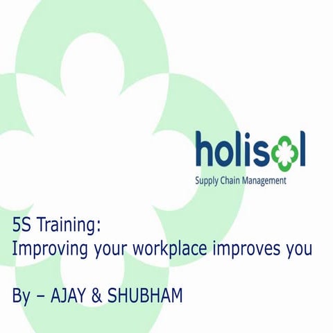 5S implementation workshop