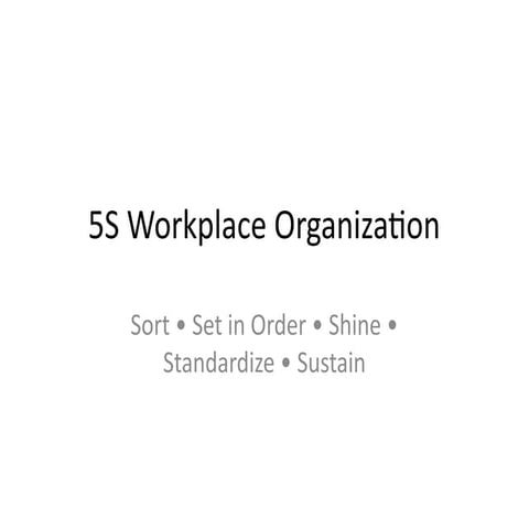 5S_Presentation, added examples and speaker notes | PPTX