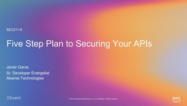5 step plan to securing your APIs