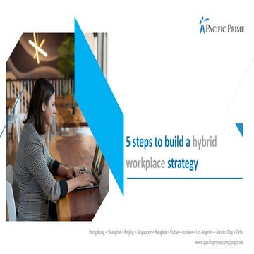 5 steps to build a hybrid workplace strategy