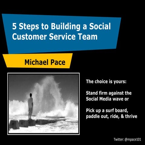 5 Steps to Building a Social Customer Service Team