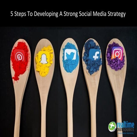 5 steps to Developing a Strong Social Media Strategy 