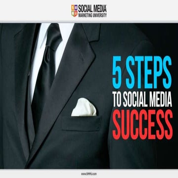 5 Steps to Social Media Success | PPTX