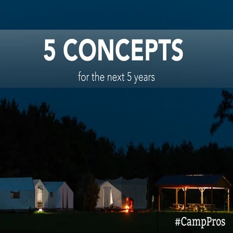 5 Summer Camp Concepts for the Next 5 Years