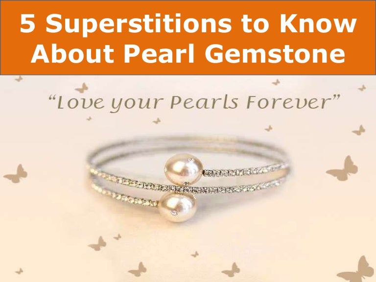 5 superstitions about pearl gemstone