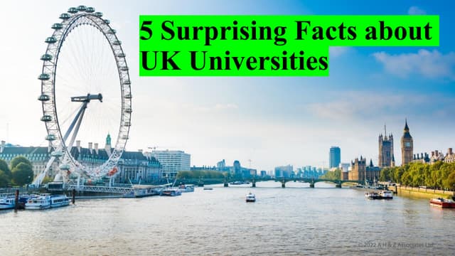 5 Surprising Facts About Uk Universities Ppt 5 Surprising Facts About Uk Universities Ppt
