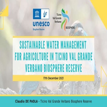 MAB-IHP Regional Symposium: Managing Water Resources in Biosphere Reserves in SEE and Med