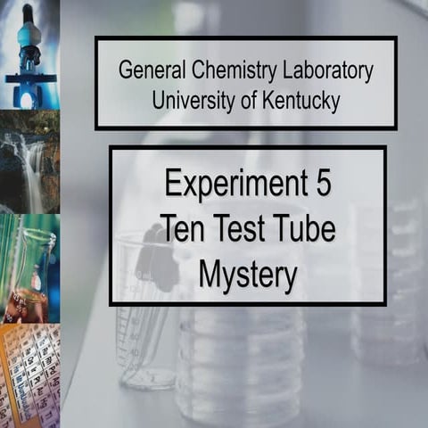 5-Ten Test Tube Mystery