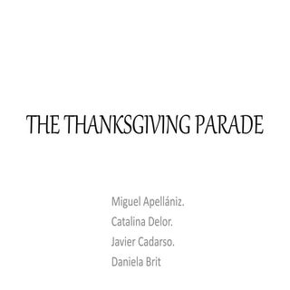 5 thanksgiving parades