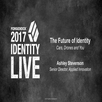 Identity Live London 2017 | Ashley Stevenson
