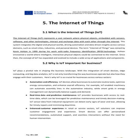 The internet of thing - a branch of Artificial intelligence