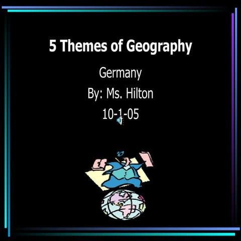 5 themes of geography